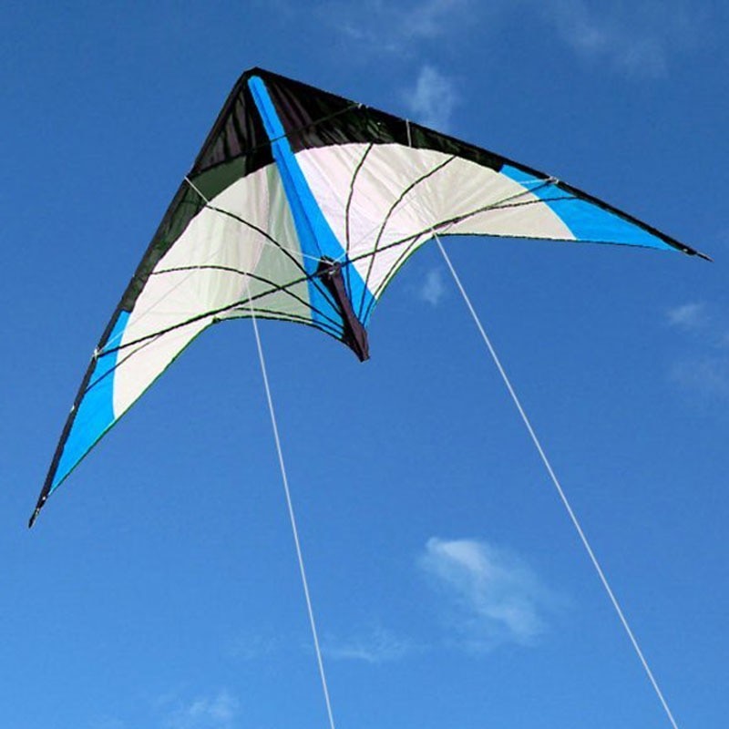 Triangle shaped kite - with double line / handleKites