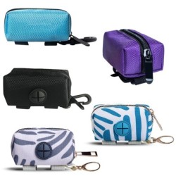 Dog poop bags dispenser - small bag with zipperCare