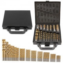 15-10mm - HSS titanium coated twist drill bits - 99 pieces setBits & drills