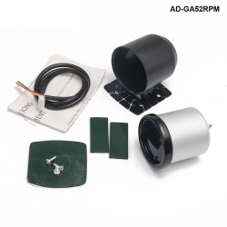 Universal car tachometer - gauge meter - 7 color LED - with sensor / holder - 12V - 52mmInterior parts
