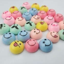 Decorative fridge magnets - smiley faces - 36 piecesFridge magnets