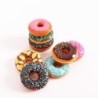 Decorative fridge magnets - colorful doughnutsFridge magnets