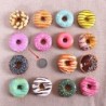 Decorative fridge magnets - colorful doughnutsFridge magnets