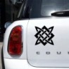 Decorative car sticker - slavic pattern - 15 * 15cmStickers