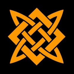 Decorative car sticker - slavic pattern - 15 * 15cmStickers
