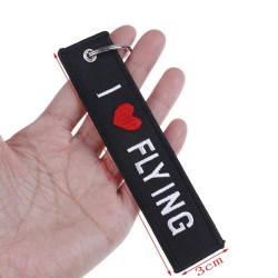 I LOVE FLYING - keychain - 13cm * 3cmKeyrings