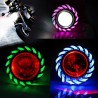 Motorcycle headlight - LED projector - single light - angel / devil eyesTurning lights