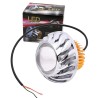 Motorcycle headlight - LED projector - single light - angel / devil eyesTurning lights