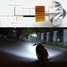 Motorcycle headlight - LED projector - single light - angel / devil eyesTurning lights