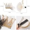 Decorative hair clip - swan - crownHair clips
