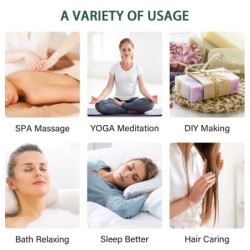 Essentials oils - for diffusers / aromatherapy / bath / massage - 20 pieces - 5mlHumidifiers