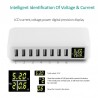 40W - Smart charger - multi port - 8 USB - 5V 8A - LEDChargers