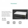 40W - Smart charger - multi port - 8 USB - 5V 8A - LEDChargers