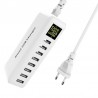 40W - Smart charger - multi port - 8 USB - 5V 8A - LEDChargers