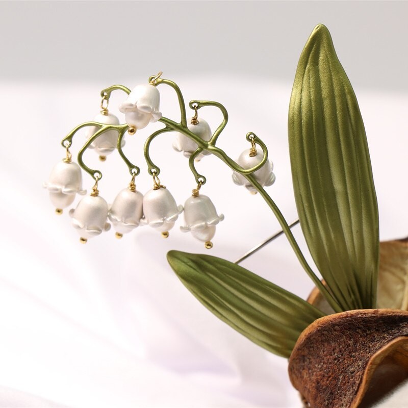 Lily of the valley broochBrooches