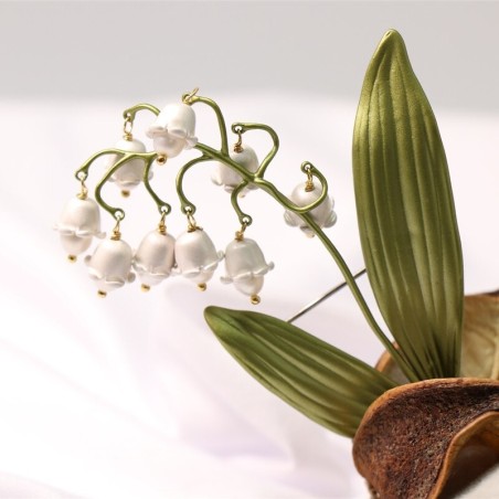 Lily of the valley broochBrooches