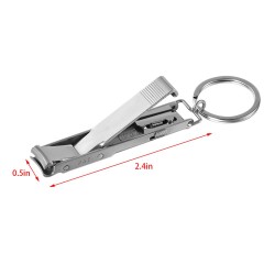 Ultra-thin - foldable hand / toe nail clippers - stainless steelClippers & Trimmers