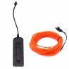 Flexible neon LED light - 3m wire - battery poweredHalloween & Party