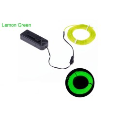 Flexible neon LED light - 3m wire - battery poweredHalloween & Party
