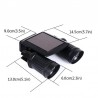 LED solar lamp - PIR motion sensor - dual head spotlight - waterproof wall lightSolar lighting