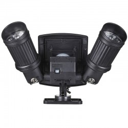 LED solar lamp - PIR motion sensor - dual head spotlight - waterproof wall lightSolar lighting