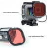 Waterproof case with filters for GoPro Hero 9 - 10 - 11 - 12 - protective HousingLenses & filters