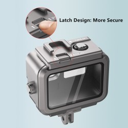 Aluminum case for GoPro 9 - 10 -11 - waterproof - underwater 40M - protectionProtection