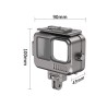 Aluminum case for GoPro 9 - 10 -11 - waterproof - underwater 40M - protectionProtection