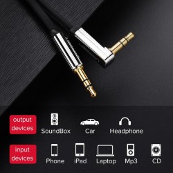 Ugreen AUX audio cable - jack 3.5mm - 0.5m - 1m - 1.5m - 2m - 3m - 5mCables