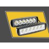 12V - 18W - LED work light for motorcycle - boat - car 4x4 - SUV - ATV - spot / flood lamp - 2 piecesLED light bar