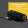 12V - 18W - LED work light for motorcycle - boat - car 4x4 - SUV - ATV - spot / flood lamp - 2 piecesLED light bar