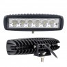 12V - 18W - LED work light for motorcycle - boat - car 4x4 - SUV - ATV - spot / flood lamp - 2 piecesLED light bar