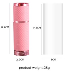 Mini nail dryer - torch - LED - UV - gel curing lampNail dryers