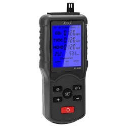 Carbon dioxide tester / CO2 detector / air quality monitor - temperature / humidity measuring - multifunction testerMeasuring...
