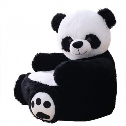 Panda shaped small sofa - seat - plush toy - for childrenCuddly toys