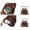 Luxurious shoulder bag - flap design - genuine leatherBags