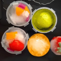 Plastic ice cube mould - round ball - 5cmBar supply