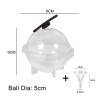 Plastic ice cube mould - round ball - 5cmBar supply