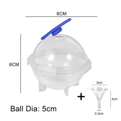 Plastic ice cube mould - round ball - 5cmBar supply