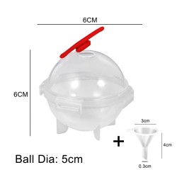 Plastic ice cube mould - round ball - 5cmBar supply