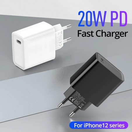 20W - PD - fast charger - USB C - for iPhone / iPadChargers