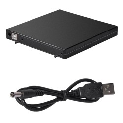 12.7mm USB 2.0 - DVD/CD-ROM case - optical disk drive SATA to SATA - external enclosureExternal storage