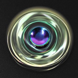 Rainbow skulls - hand fidget spinner - metalFidget Spinner