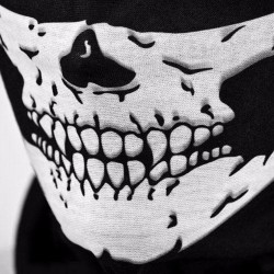 Skull printed face mask - balaclavaMasks