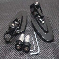 Universal aluminum motorcycle bar-end mirrorsMirrors