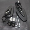 Universal aluminum motorcycle bar-end mirrorsMirrors