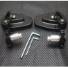 Universal aluminum motorcycle bar-end mirrorsMirrors