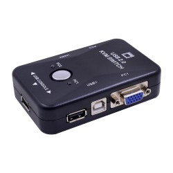 KVM switcher - splitter - 2 port - USB 2.0 - 1920*1440 VGA SVGACables