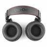 Professional DJ studio headphones - wired stereo headset - with microphoneEar- & Headphones