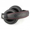 Professional DJ studio headphones - wired stereo headset - with microphoneEar- & Headphones